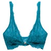 Savage X Fenty, Women's, Romantic Corded Lace Front-Closure Bralette, Laidback