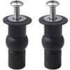 Universal 2PCS Toilet Seat Hinges Screws, Toilet Seat Top Fixing