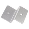 4 Sets Solar Panel Z Bracket Aluminium Alloy Installation Accessory