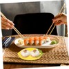 iplusmile Cute Lemon Ceramic Plate Snack Platter Dessert Plate Appetizer