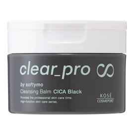 Softimo KOSE Clear Pro Cleansing Balm, CICA Black, Blackhead Pores, Glossy, 3.2 oz (90 g) Blackheads