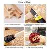 Dowel Maker Jig Kit, Metric Adjustable 8 Hole Carbide Inserts