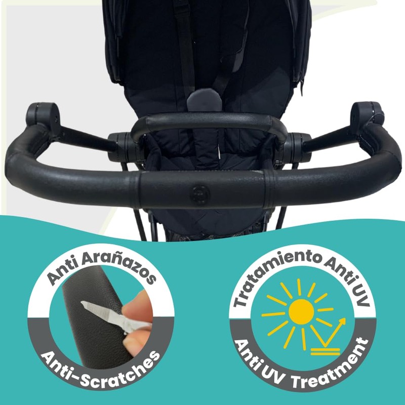 PROTEC TIF CYBEX MIOS Priam PU Leather Case Compatible with