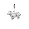 Nenalina Sheep Charm in 925 Sterling Silver Suitable For All