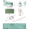 ZENS Matcha Tea Set with Bamboo Whisk, 6pcs Matcha Tea