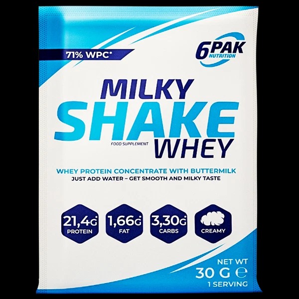 6PAK MILKY SHAKE WHEY 30g COOKIES