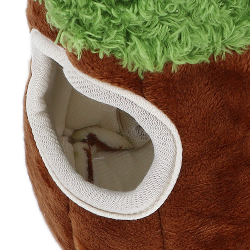 Sloth Trunk Holes Toys for Dog Squeaky Plush Toys Hide