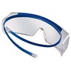 Uvex Super OTG Supravision Sapphire 560167 Safety Glasses, Transparent/Blue/White, One