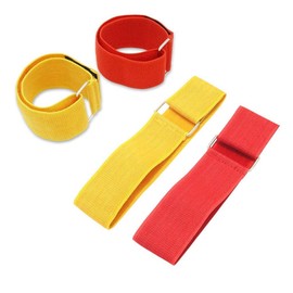 Survival Game Markers, Outdoor, Velcro Type, 2.0 x 19.7 inches (5 x 50 cm), Marker, Arm Belt, Band, Extendable, Fixed Type, Magic Band, Group, Divided Team, Identification, Marking, Bundle, Easy to