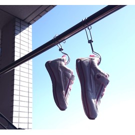 Ooki Seisakusyo S 00566-5 Hook, Laundry Clothing, Stainless Steel, Shoe Dryer, Round with S-Shaped Hook