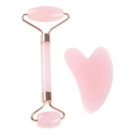 Resin Facial Massage Tool Meridian Gua Shaji Massage Device Roller Single Item + Heart White WFLHYXE / 수지 얼굴 마사지 도구 경락기 괄사기 마사지기구 롤러 단품+하트화이트WFLHYXE