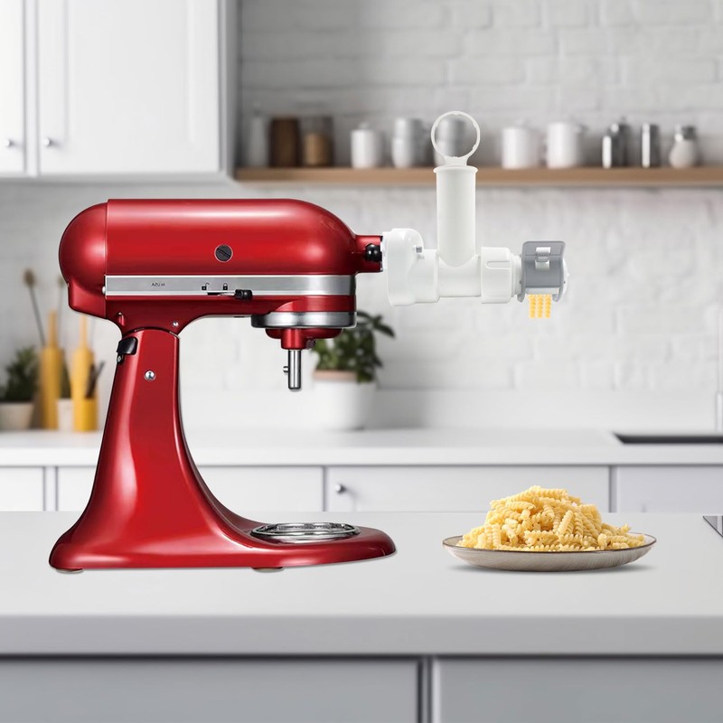 Pasta Maker Attachment for Kitchen aid Stand Mixers with 6