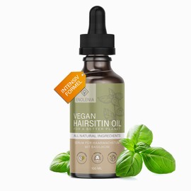 Enolenia® Hairsitin Hair Growth Serum with Basil & Castor, Anti Hair Loss for Men & Women for Thinning Hair, Strengthen Hair Roots - 100 ml