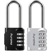Puroma 2 Pack 2.6 Inch Long Shackle Combination Lock 4