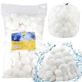 QIQN Filter Balls Pool Filter Balls for Sand Filter Systems 700 g Pool Filter Balls Filter Balls for Pool Swimming Pool Filter Pump Aquarium Sand Filter System