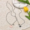 Matching Necklaces for Couples Heart Gifts for Couple Birthday Valentines