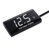 Thlevel Car Digital Voltmeter Waterproof DC 12V LED Display for