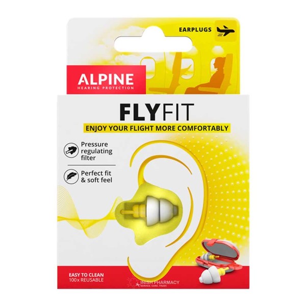 Alpine FlyFit Earplugs Soft Travel Filters
