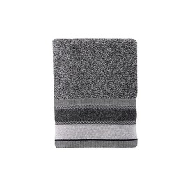 SKL Home by Saturday Knight Ltd. Geo Toalla de baño, 27 x 50 Pulgadas, Pizarra