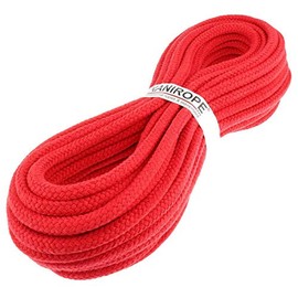 Kanirope® Cobraid Cotton Rope 9 mm 20 m Colour Red 16 Plaited