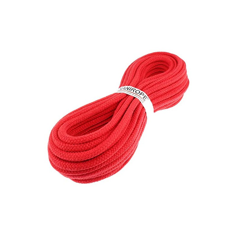 Kanirope® Cobraid Cotton Rope 9 mm 20 m Colour Red