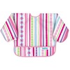 Bumkins Sleeved Bib, Easy Wipe, Soft, Lightweight, Machine Washable and