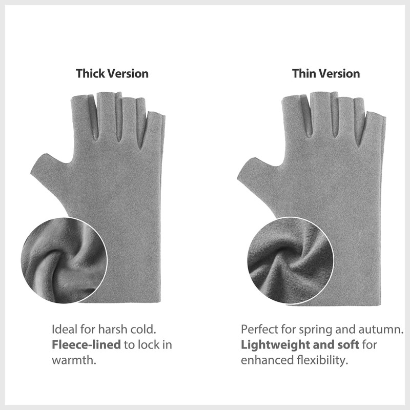 SayWow Typing Gloves for Cold Hands Women Cold Fingers Office