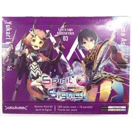 Spirit & Signal Booster Box Luck & Logic 20 Packs & 14 Parallel Cards Per Box