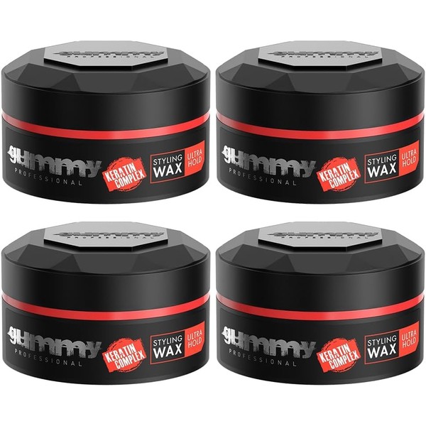 Gummy Professional - Hair Styling Wax Ultra Hold (Red) -