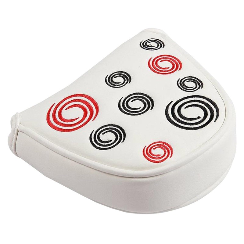 lopituwe Golf Putter Head Covers Premium Circle Embroidery Magnetic Closure