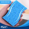 Plynt - Zero Scratch Scrub Sponge, Pack of 12 Sponges