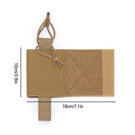 Pack of 2 Mag Pouch, Anti Scratch Side Talkie Bag Side Expander Radio Holster Case for Large Pockets Belt Chest Armour