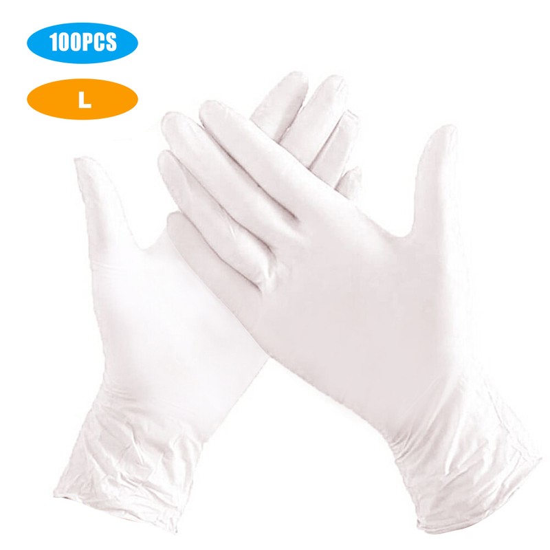 100Pcs Disposable Gloves Latex Food-grade Household Protective PVC Gloves