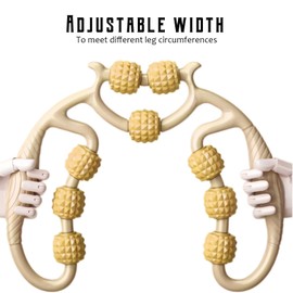 Eruceky Foam Roller Massage, 360° Manual Massage Tools, Ring Clamp Leg Massage Stick, Anti Cellulite, Neck, Shoulder, Thigh, Legs and Arms, Relaxation Around the World of Fascia