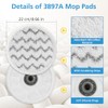 iSingo 6 Pack 3897A / 3712 Rotating Steam Mop Pads