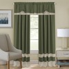 Darcy Panel - 52x63 - Green/Camel