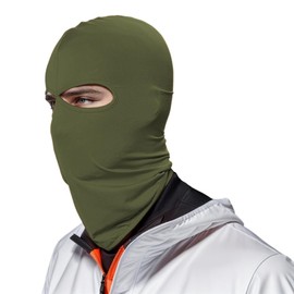 TopTie Breathable Balaclava Outdoor Neck Gaiter Headwear Scarf Ski Mask-Dark Green