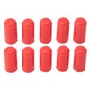 10 Pcs 6mm Intake Vacuum Hose Cap Silicone Wear Resistance