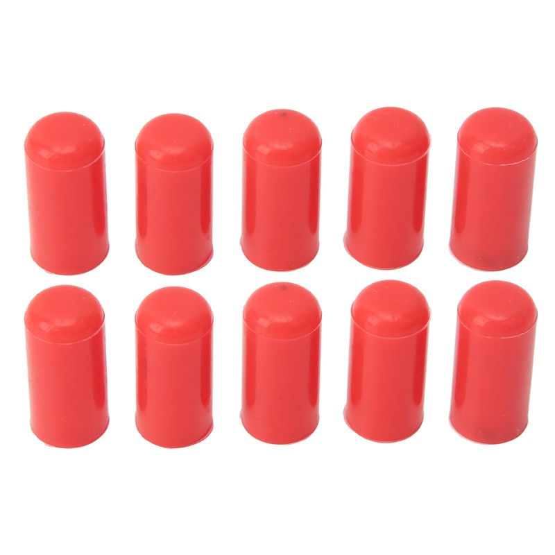 10 Pcs 6mm Intake Vacuum Hose Cap Silicone Wear Resistance