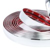 SBWLKJ 22FT Automotive Chrome Trim Molding 1"(25mm) Silver Chrome Heavy-Duty
