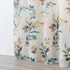 MYSKY HOME 95 Inch Curtains Semi Sheer Linen Blended Window