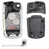 KeyMaster Upgraded Flip Remote Key Shell Fob for Honda Accord
