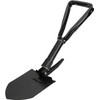 Large 47 cm Multifunctional Folding Shovel, Folding Shovel with Storage