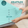 Utopia Bedding Mattress Protector 90 x 200 x 30 cm