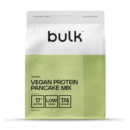 Bulk Vegan Protein Pancake Mix, Vanilla, 500 g, 10 Servings, Packaging May Vary