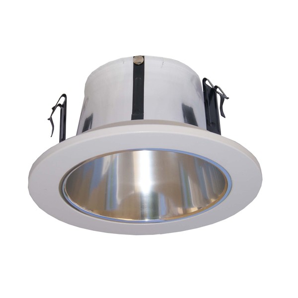 6 Pack- 4 Inches Open Reflector Trim/Trims for Line Voltage Recessed Light/Lighting-fit Halo/Juno