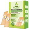 Wart & Corn Remover Bandages: 30 Wart Remover Pads, Dual-Size Efficient, Safe, and Gentle Removal for All Wart & Corn Types on Hands and Feet, Ideal for Both Kids and Adults