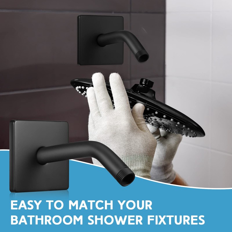 Lounsweer 3.5 Inch Shower Arm and Flange Wall Mount Replacement
