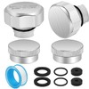 Langina 2PCS Outside Faucet Repair Kit(Fine Thread), ASSE 1019-A Vacuum