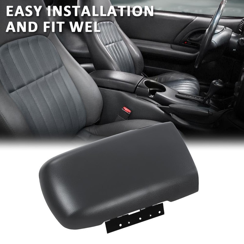 DOTCOM Center Console Lid Armrest Door Compatible with Chevy Camaro/Pontiac